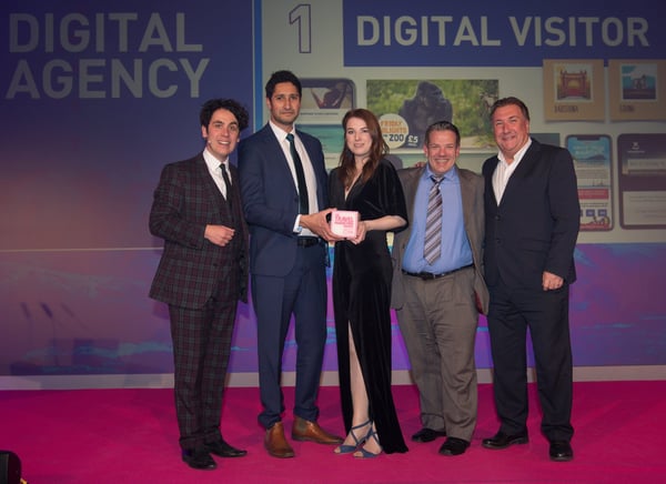 Digital Visitor Wins ‘Best Digital Agency’